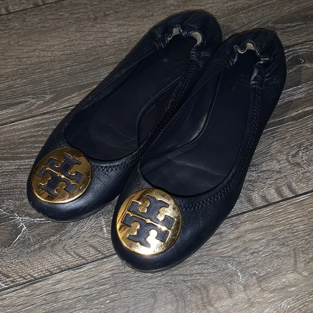 Tory Burch Blue Flats